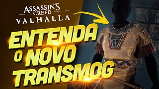 A TROCA DE VISUAL CHEGOU EM ASSASSINS CREED VALHALLA TRANSMOG  4K [upl. by Siurad]