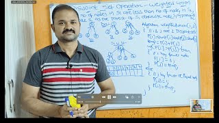 WEIGHTED UNION  DISJOINT SET OPERATION  DESIGN AND ANALYSIS OF ALOGORITHMS  DAA [upl. by Ayotahs750]