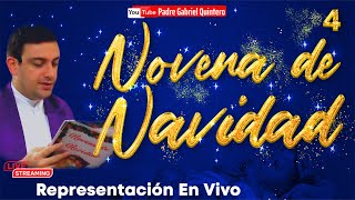 🔴 🎄 Novena de Navidad Día 4 martes 19 de diciembre de 2023 🌟 Novena al Niño Jesús 2023 Padre Gabriel [upl. by Ahsilav]