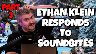 Ethan Klein responds to soundbites for 4 minutes on the H3 Podcast PART 3 [upl. by Eimmac519]