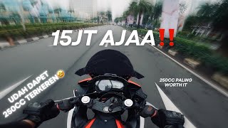 MOTOR 250cc PALING WORTH IT DI 2024🤩  R25 [upl. by Ralaigh234]