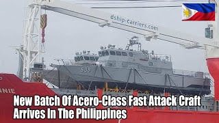 Philippine Navys 7th And 8th AceroClass Patrol Gunboats Arrives In The Philippines [upl. by Flor521]