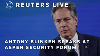 LIVE Antony Blinken speaks at Aspen Security Forum [upl. by Merwyn859]