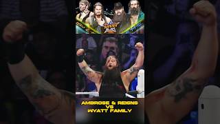 Dean Ambrose amp Roman Reigns vs Wyatt Family  2015 Summerslam Highlights wwe summerslam shield [upl. by Crockett611]