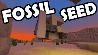 Minecraft Bedrock  INSANE FLOATING FOSSIL SEED PE Xbox PS4 Switch amp W10 [upl. by Enyrhtak611]