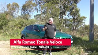 2023 Alfa Romeo Tonale Veloce AnyAuto Review [upl. by Kazimir]