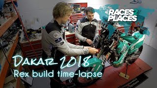 Races to Places  Dakar 2018  Rex Build TimeLapse  ft Lyndon Poskitt [upl. by Kain882]