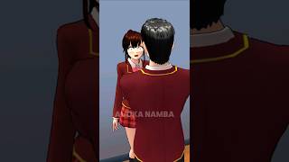 first kiss😝sakuraschoolsimulator sakura shorts [upl. by Breen]