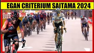 EGAN Bernal SE RECUPERA y ENFRENTA a POGACAR CRITERIUM de SAITAMA 2024 [upl. by Euqirat]