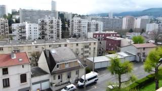 Vue de Saint Etienne de la colline de la Vivaraise avril 2014 [upl. by Hafital]