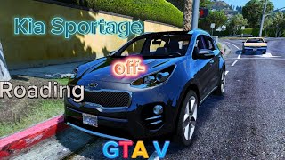 Kia Sportage Off Roading  GTA V GAMEPLAY [upl. by Oric135]