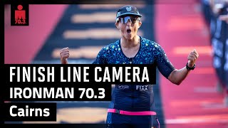 2024 IRONMAN 703 Cairns  Finish Line Camera [upl. by Eenyaj]