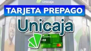 ✅ Cómo Funciona la TARJETA PREPAGO de UNICAJA 2024 [upl. by Nobe721]