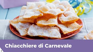 CHIACCHIERE di Carnevale Frappe bugie crostoli FRITTE E AL FORNO [upl. by Ranie]