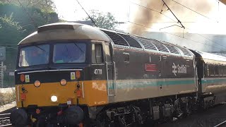 47712 1z47 Crewe  Glasgow Queen Street 5th October 2024 [upl. by Arrec]