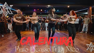 Pinto Picasso  Calentura 🔥 Valentín y Angy Bachata ft Can y Stefy [upl. by Oran]