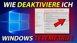 Windows 11 Telemetrie STOPPEN 🚫 Deine Privatsphäre schützen [upl. by Tseng]