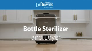 Dr Browns® Bottle Sterilizer and Dryer Steam sterilize and dry baby bottles pacifiers and more [upl. by Meghan]