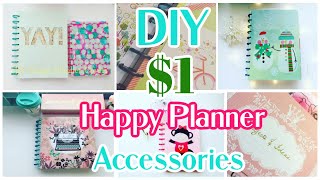 9 DOLLAR STORE DIY HAPPY PLANNER ACCESSORIES AND TIPS YOU SHOULD TRY EASY AND INEXPENSIVE [upl. by Killen]