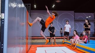 Endorfiny szpagaty i akrobacje W Gdańsku otwarto Jumpcity [upl. by Aharon]