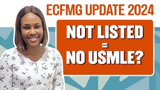 ECFMG update 2024 What to do [upl. by Krute663]