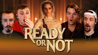 READY OR NOT 2019 MOVIE REACTION  First Time Watching [upl. by Eade996]