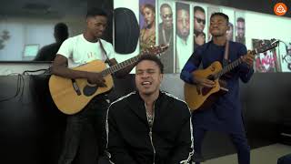 Rotimi Performs quotLove Riddimquot Live Acoustic Version In Nigeria [upl. by Nerual]