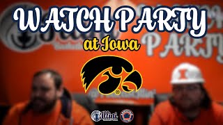 Illini Basketball Podcast Watch Party Illinois at Iowa [upl. by Aisinut]