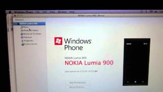 Sync Windows Phone With A Mac [upl. by Nedyarb]