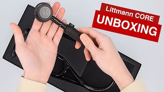 Littmann CORE Digital Stethoscope 8490  Black Unboxing [upl. by Linkoski]