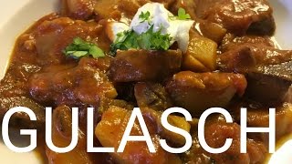 Folge 166 Ungarisches Gulasch  vegan kochen mit Jérôme Eckmeier [upl. by Eisiam]