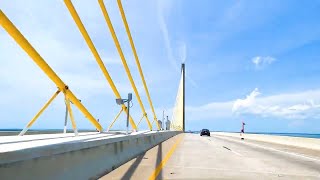 Take A Drive Over The Skyway Bridge in 20 Seconds SkywayBridge [upl. by Wing]