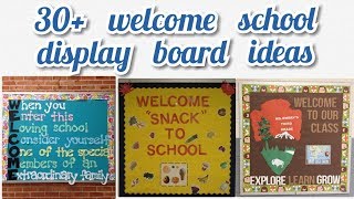 30 New season School display board ideas  Welcome display board ideas for school [upl. by Galen457]