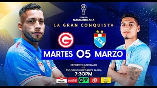 🔥🔥🔥Deportivo Garcilaso 🔵🔵🔵 Vs ADT 🔵⚪️🔵 l CONMEBOL Sudamericana🏆l 1era Ronda🔥🔥🔥 [upl. by Jermayne]