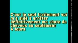 Arrêter définitivement la chute de cheveux en 4 jours naturellement pour homme et femme [upl. by Anawk]