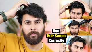 How to Use Hair Serum  How To Apply Hair Serum  Haircare Tips [upl. by Einhorn]