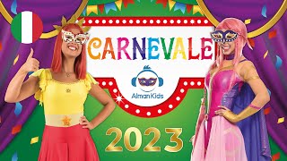 CARNEVALE 2023 🎊 🥳 con Lucilla Luli Pampín La Brigata Canterina e Nicole [upl. by Ehling]