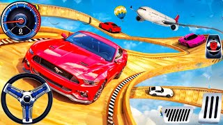 Impossible Car Stunt Simulator Game New Car Driving Racing Stunts 3D Game Android Gameplay [upl. by Gui]