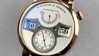 A Lange amp Sohne Zeitwerk 140032 A Lange amp Sohne Watch Review [upl. by Sikorski]