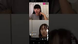 Kawaguchi Yurina IG Live with Ichika Osaki  Ryusoul Pink  Ryusoulger Ryusoulpink [upl. by Lledniuq590]