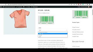 Barcode Generator Plugin for WooCommerce  Barcodes are generated automatically [upl. by Roana279]