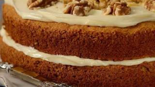 Carrot Cake Classic Version  Joyofbakingcom [upl. by Moorefield]