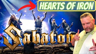 Americans First Time Reaction to Sabatons song quotHearts of Ironquot Lyric Video and Sabaton History [upl. by Uhp]