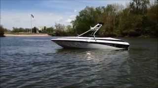 2005 Crownline 202 LPX Black White On Water [upl. by Gentilis]