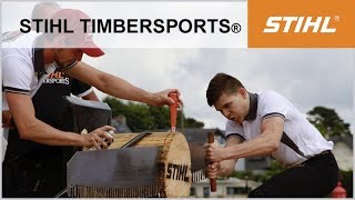 STHIL TIMBERSPORTS  LES CONTAMINES MONTJOIE  Championnat de France Rookie de Bûcheronnage [upl. by Mott]