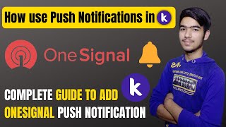 9 How to Add OneSignal Push Notification in Kodular App  Full Guide  Kodular Mastery Series [upl. by Wauters520]