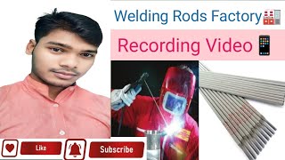 Welding Rod Factory Recording Video yutube yutubeshorts youtube [upl. by Sitto]