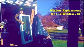 Window Replacement for a 10Window Job [upl. by Acira700]