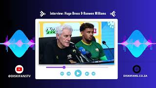 PreMatch Press Conference with Hugo Broos amp Ronwen Williams  Bafana Bafana v Congo Brazzaville [upl. by Adnawaj914]