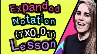 Expanded Notation Decimals  Lesson Expanded Notation [upl. by Akemhs382]